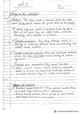 unit 1 herbal drug technology handwriting notes part 1.pdf