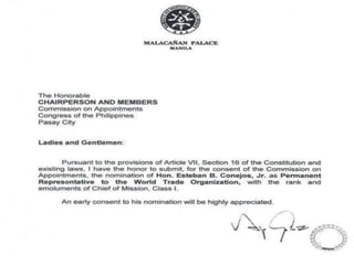 Reference: http://http://docsonline.wto.org
 