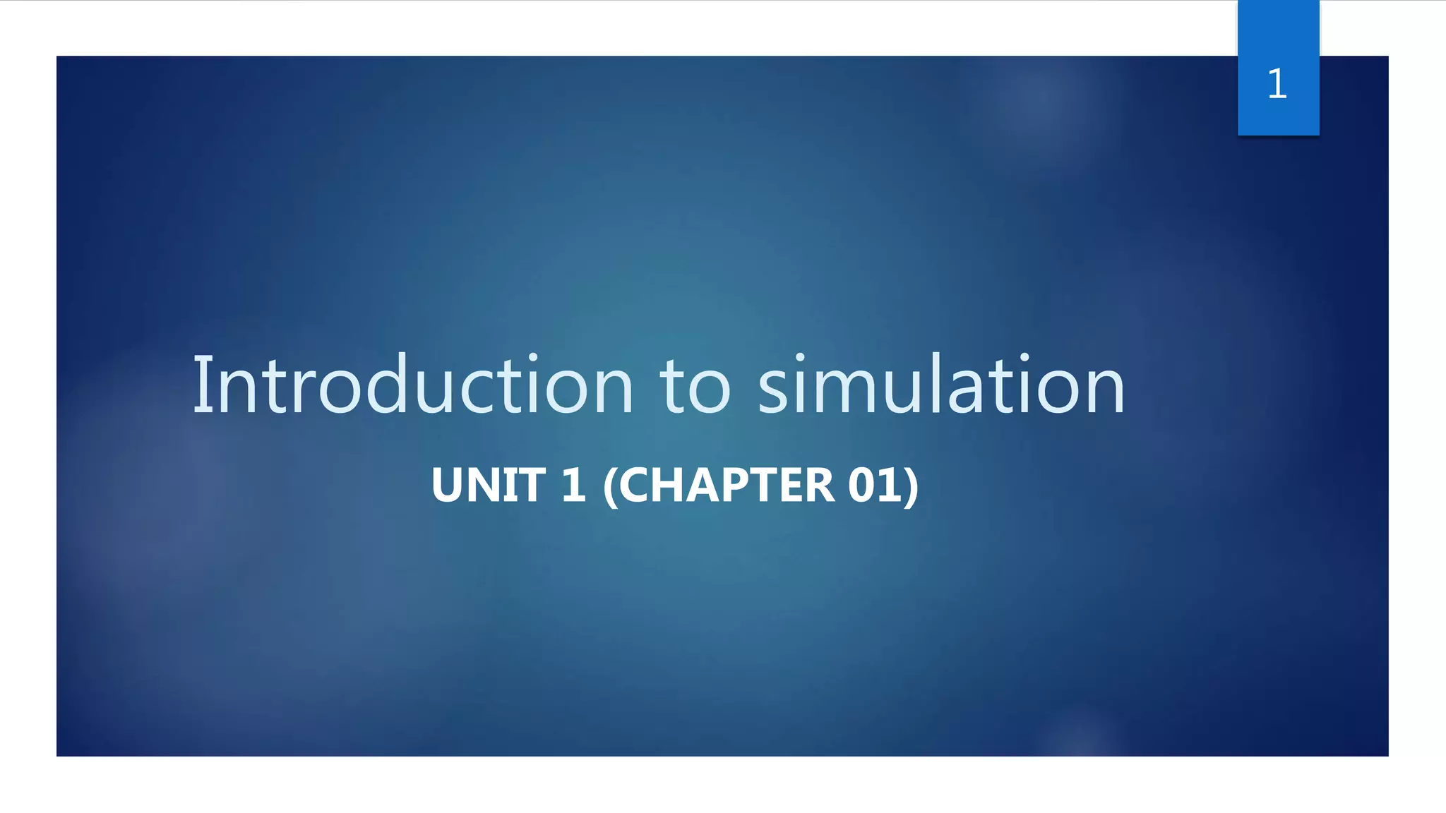 Unit 1 introduction | PPTX