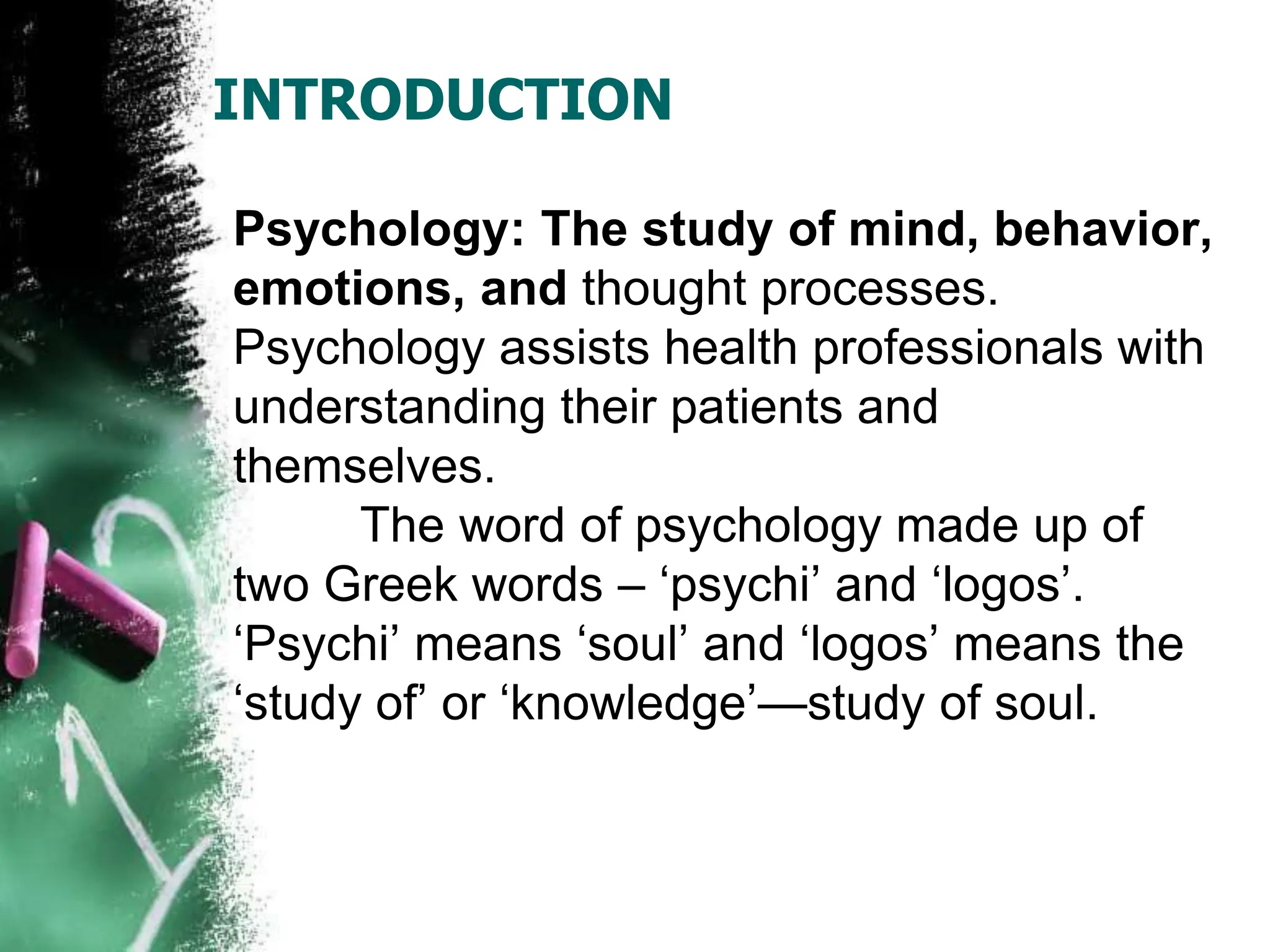 Unit1 Introduction of psychology | PDF