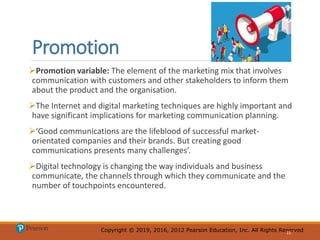 Variabel Digital Tools Promotion UNIT 1 INTRODUCTION to Digital Marketing | PPTX