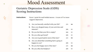 Mood Assessment
 
