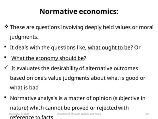 Unit 1 introduction to economics health economics.pptx