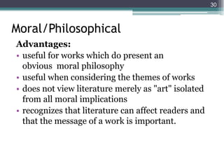 Unit 1 introduction to Literary Theory & Criticism