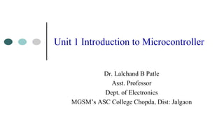 Unit 1 Introduction to Microcontroller.pdf
