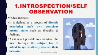Unit 1 Introduction to Psychology.1ST SEM b.SC AND gnm pptx | PPTX