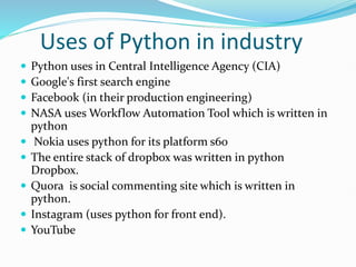 unit (1)INTRODUCTION TO PYTHON course.pptx