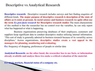 Unit 1 Introduction to RM.pptx reasearch methodology | PPTX