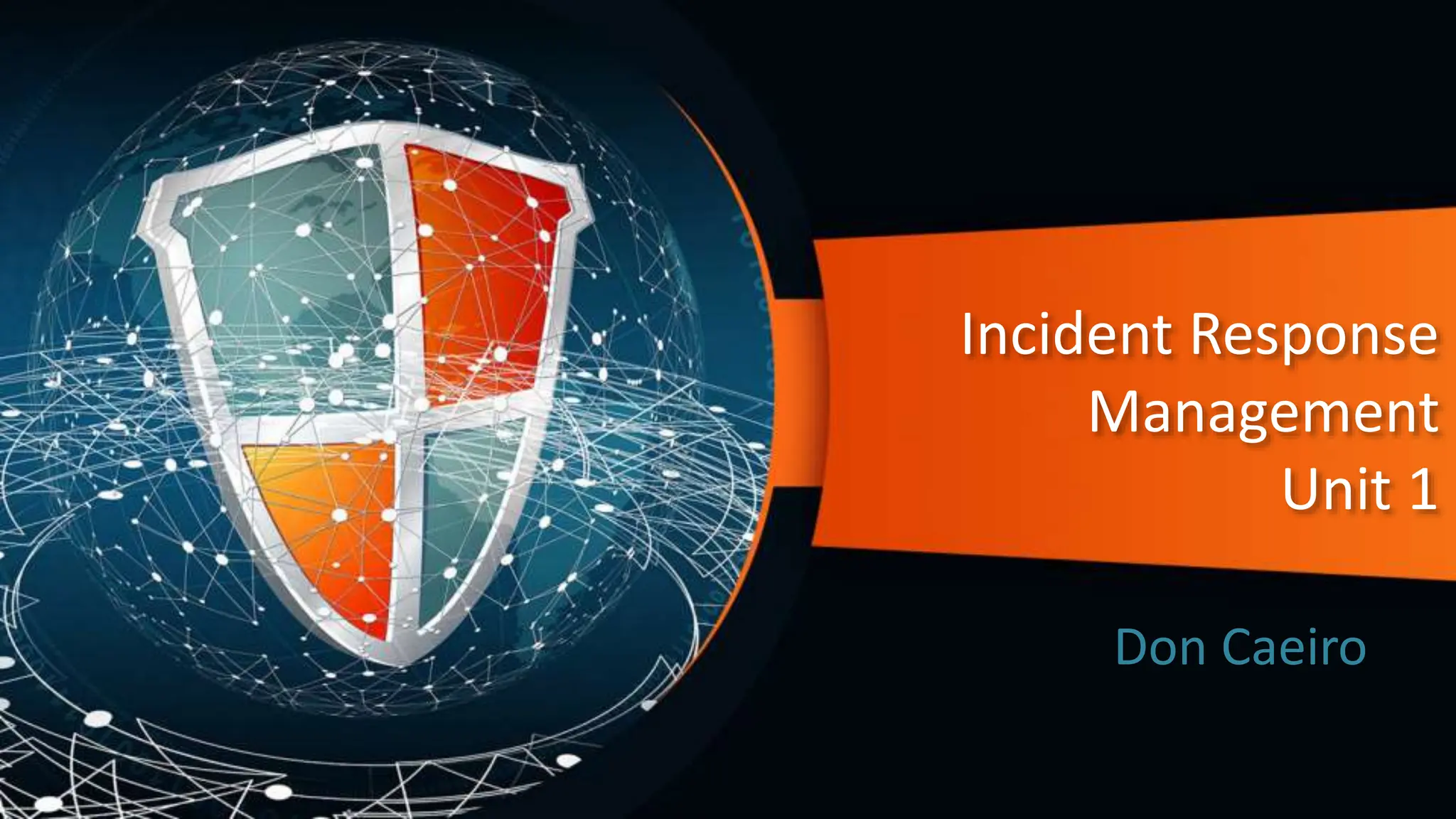 Introduction to incident response management ppt