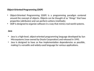 UNIT 1_ Object Oriented Programming.pptx