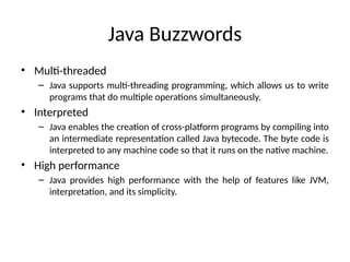 UNIT 1_ Object Oriented Programming.pptx
