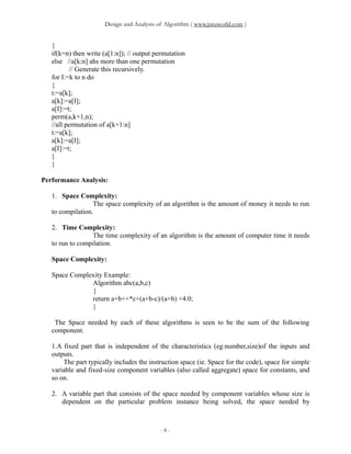 algorithm unit 1 | PDF