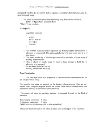 algorithm unit 1 | PDF