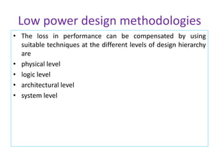 Lower Power Design Unit_1_L1_LPVLSI.ppt