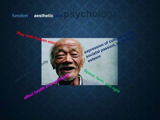 functional, aesthetic and psychological
 