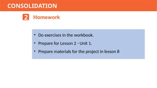 Unit 1_Lesson 1 - Getting Started - lesson plan | PPTX