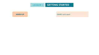 Unit 1_Lesson 1 - Getting Started - lesson plan | PPTX