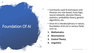 Applied Artificial Intelligence Unit 1 Semester 3 MSc IT Part 2 Mumbai ...