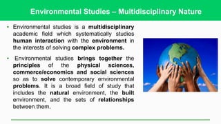 Multidisciplinary Nature of Environment.pptx