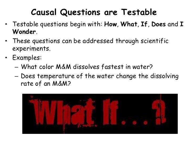 integrated science unit 1 nature of science testable question format