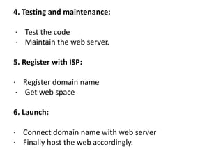 Unit 1 web technology uptu slide | PPTX