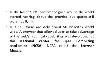 Unit 1 web technology uptu slide | PPTX