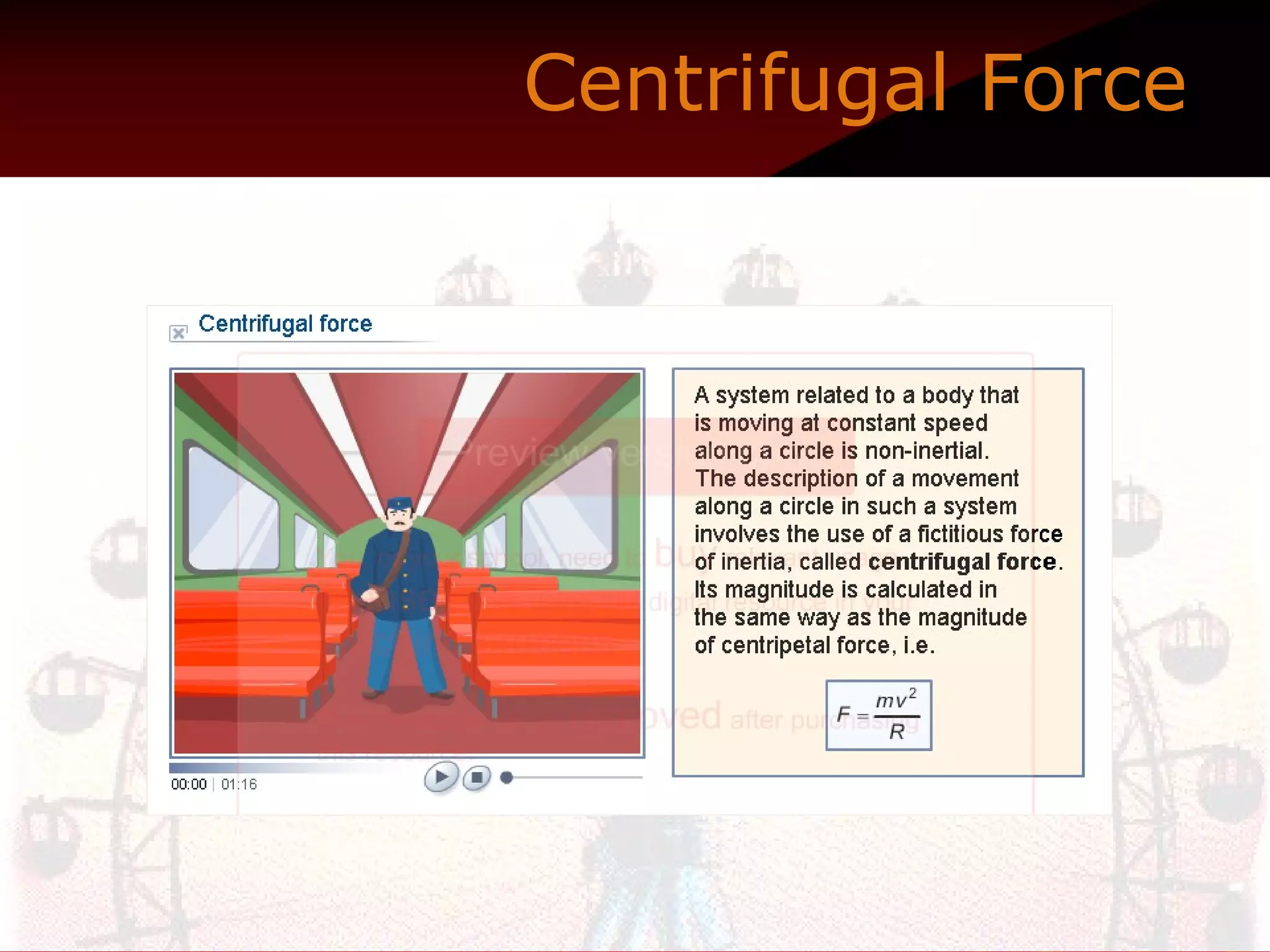 Centrifugal Force   