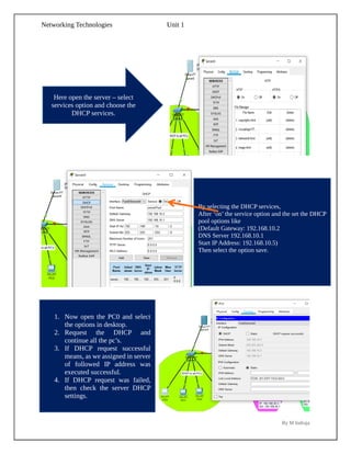 Networking Technologies Basic's complete notes | PDF