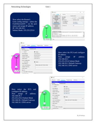 Networking Technologies Basic's complete notes | PDF