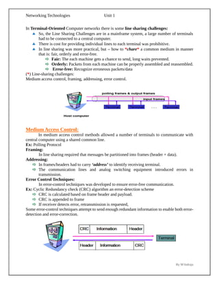 Networking Technologies Basic's complete notes | PDF