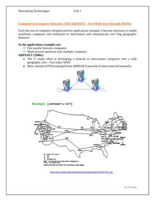 Networking Technologies Basic's complete notes | PDF