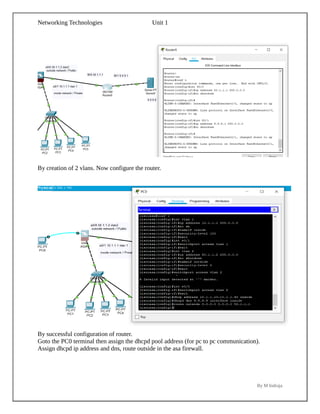 Networking Technologies Basic's complete notes | PDF