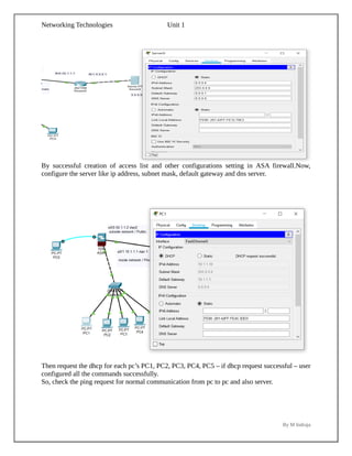 Networking Technologies Basic's complete notes | PDF