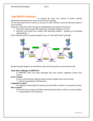 Networking Technologies Basic's complete notes | PDF