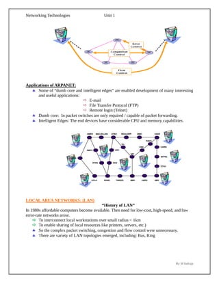 Networking Technologies Basic's complete notes | PDF