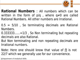 Lovely Professional University UNIT 1 NUMBER SYSTEM.pdf