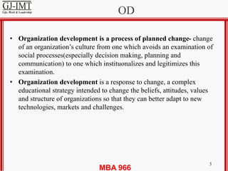 02 Development Unit 1 od characteristics second generation | PPTX