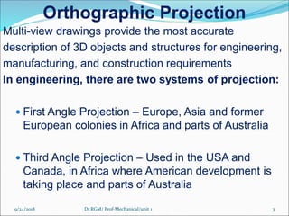Unit 1 orthographic | PDF
