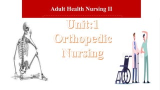 Adult Health Nursing II
 