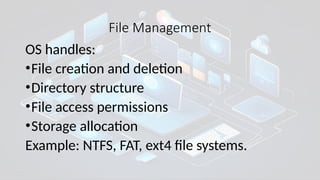 Unit 1 OS operating system concepts dayana.pptx
