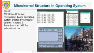 Unit 1 OS structure CPU scheduling types of OS | PDF