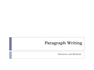 Unit 1 Paragraph Writing soft skills engg.pptx