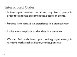 Interruption Examples Writing Unit 1 Paragraph Writing soft skills engg.pptx