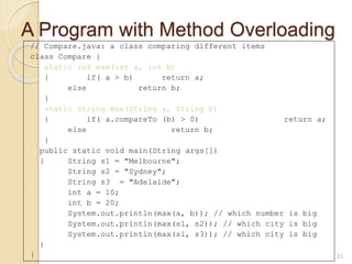 Unit 1 Part - 3 constructor Overloading Static.ppt