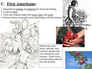 Unit 1 - First Americans | PDF