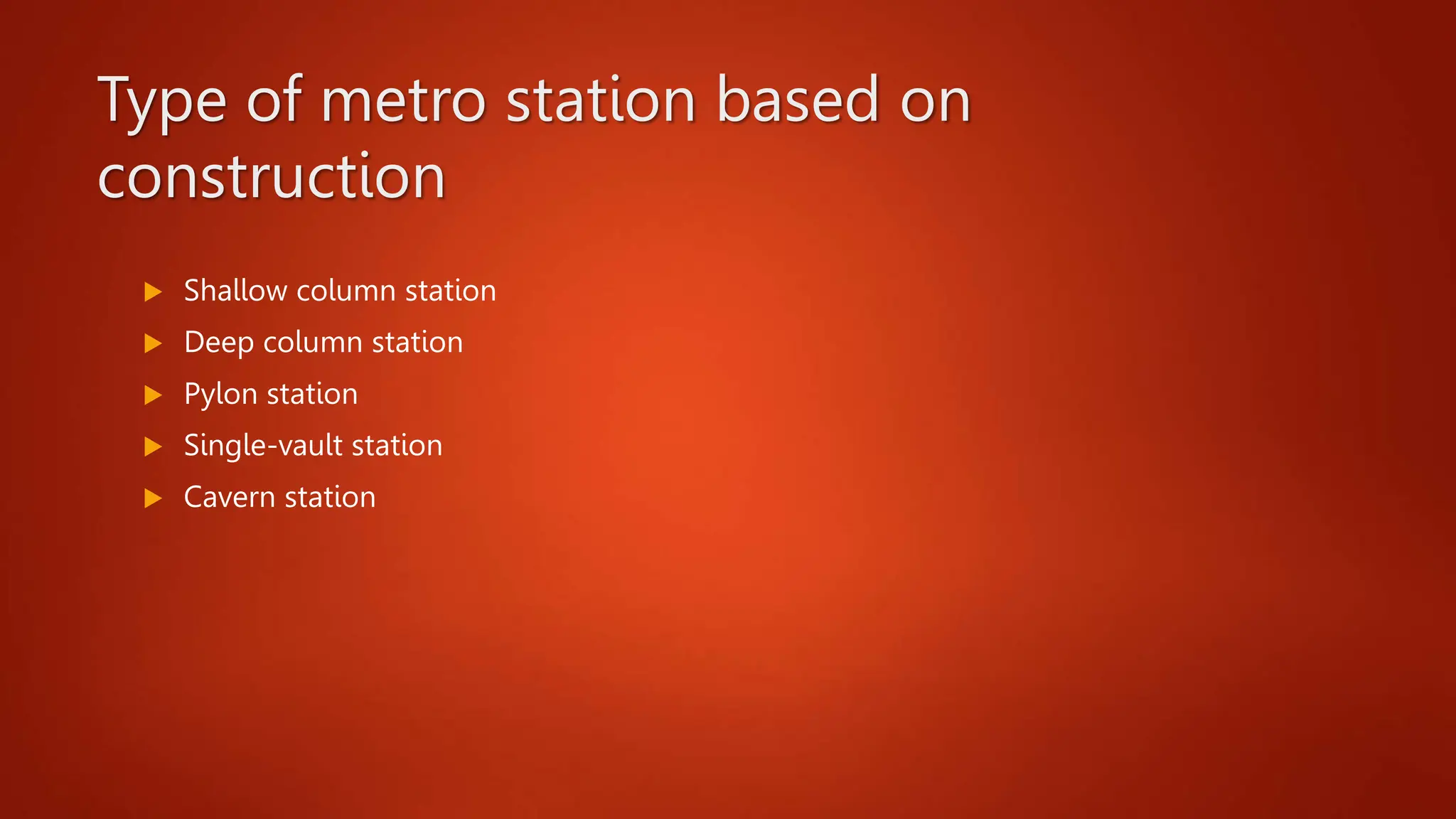 planning and development of metro systems | PPTX