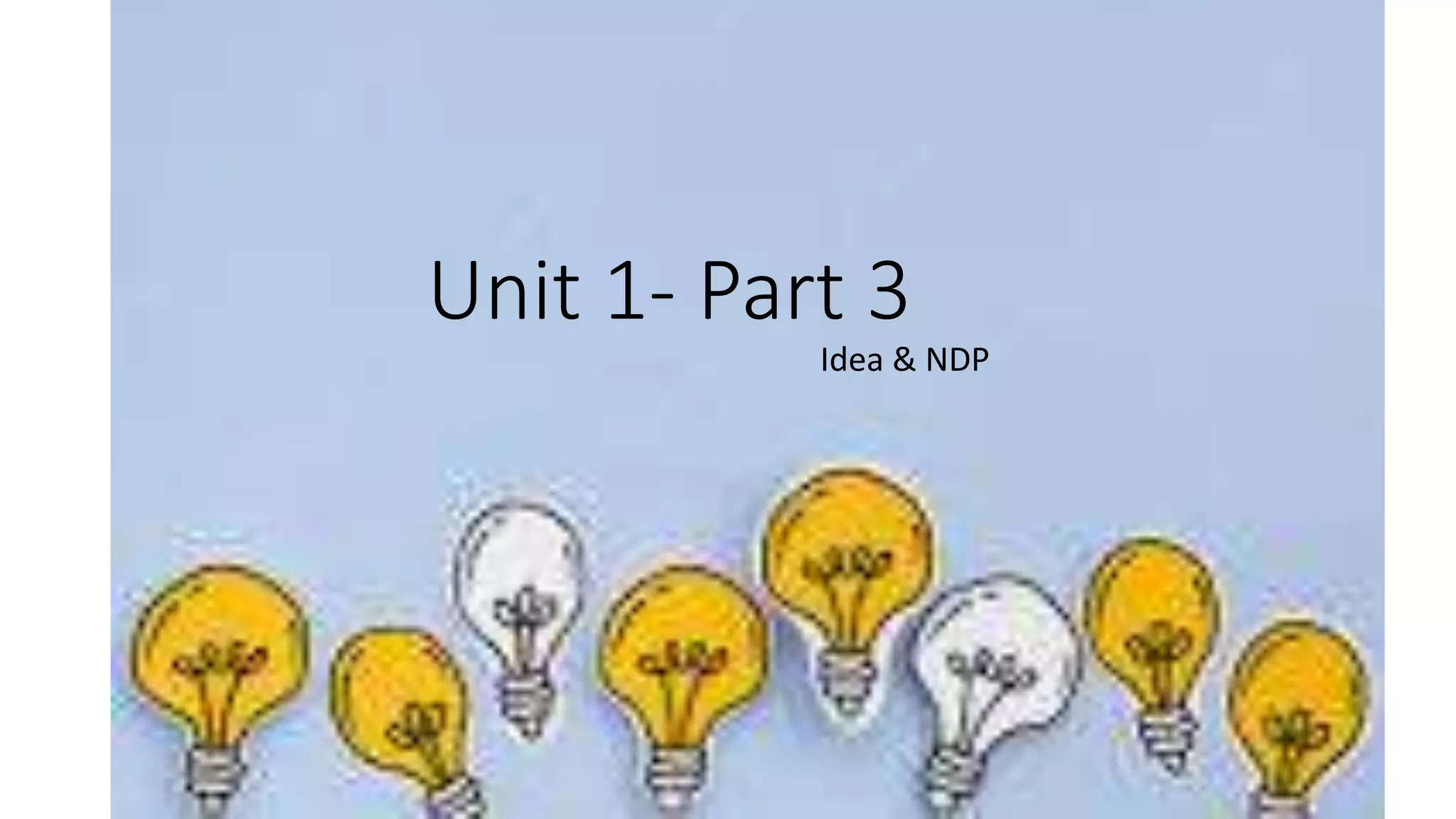 Idea In Entrepreneurship PPT idea-in-entrepreneurship-ppt