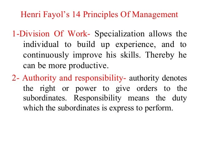 explain and analyze henri fayol s principles management Fayol’s contributions were perhaps even more important to modern management his functions and principles of management principles goal systems international. explain and analyze henri fayol s principles management Fayol’s contributions were perhaps even more important to modern management his functions and principles of management principles goal systems international.
