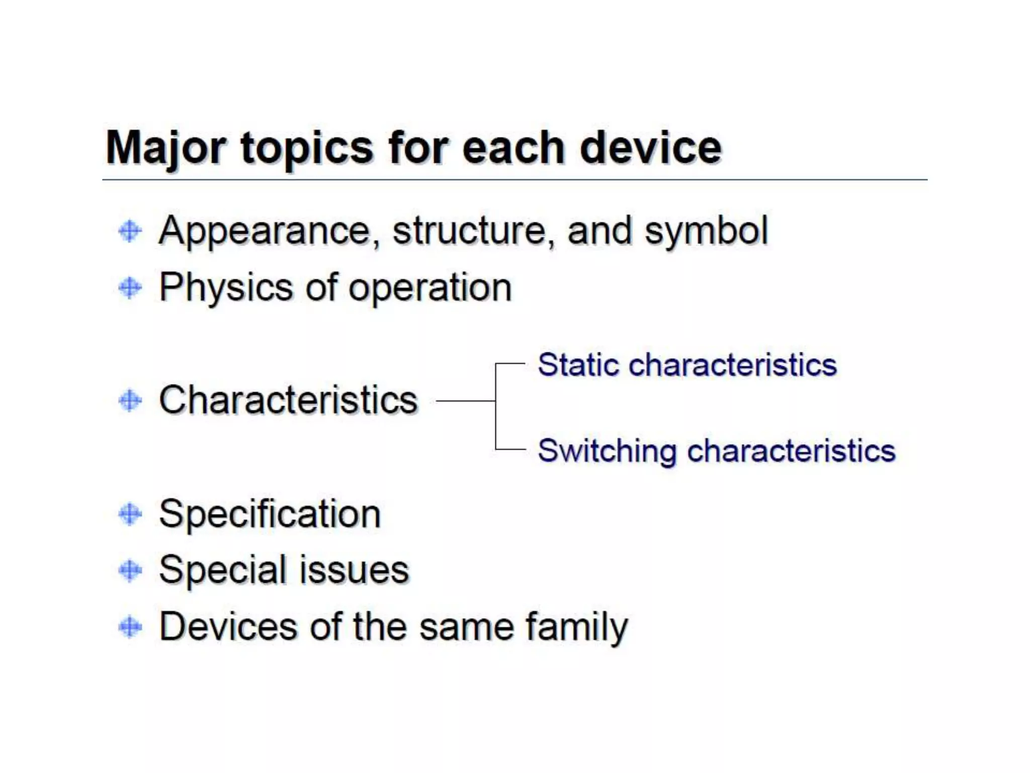 Unit 1 power electronics devices