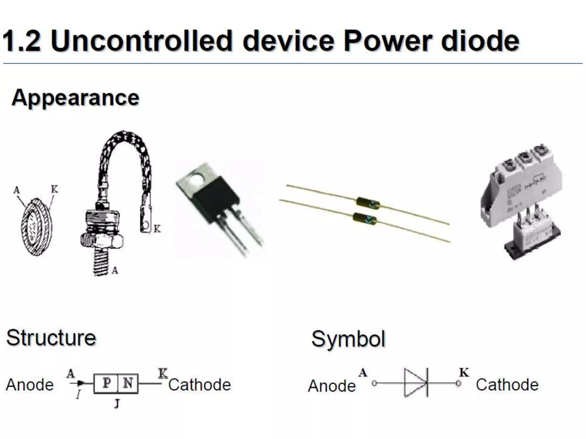 Unit 1 power electronics devices